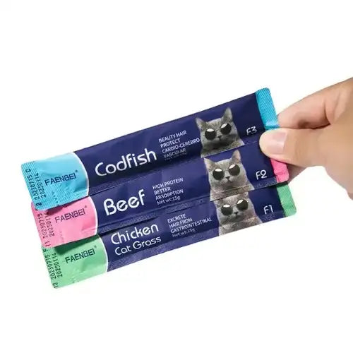 Faenbei Cat High Protein Creamy Paste Snack - 6x15g - 90g