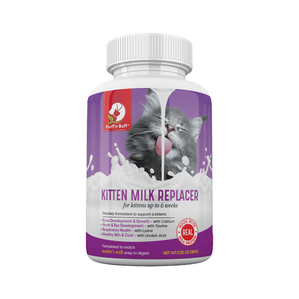 Fluff n Buff Milk Replacer for Cats And Kittens - 150 Gram