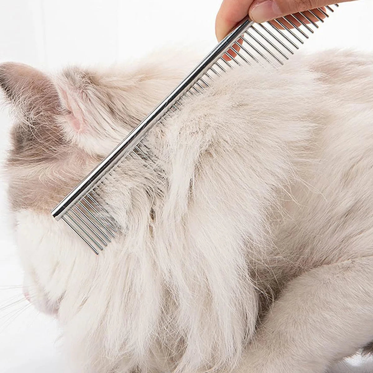 Stainless Steel Grooming Comb S