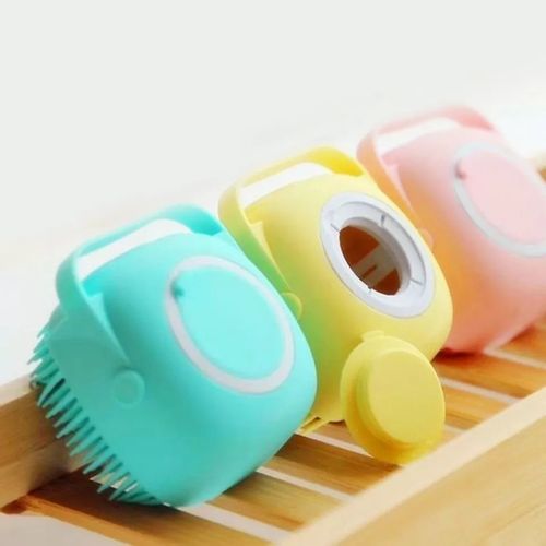 Pet/Dog/Cat Grooming Silicone Massage Shower Bath Brush