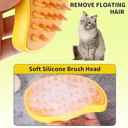 Steamer Grooming Brush Mango with essence