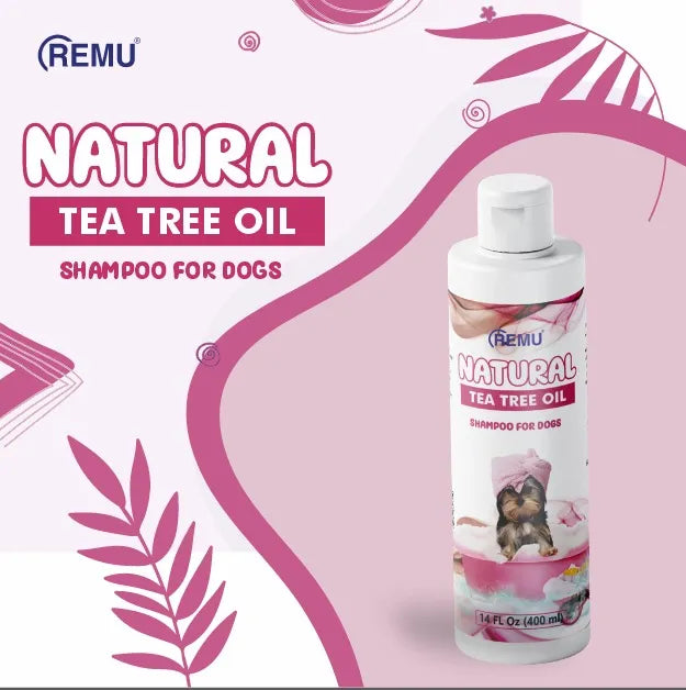 Remu - Natural Tick Flea Tea Tree Oil Shampoo 400ml
