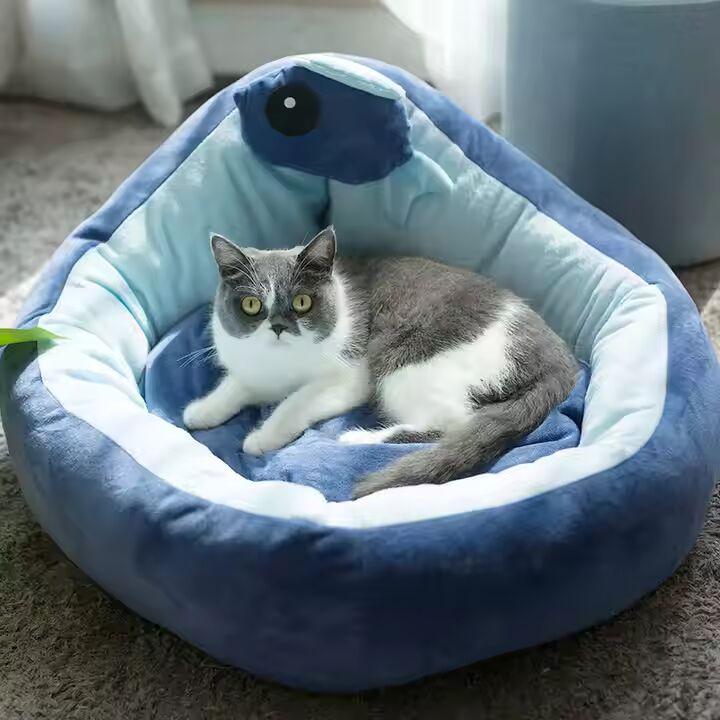 Avacado Shaped Cat Bed