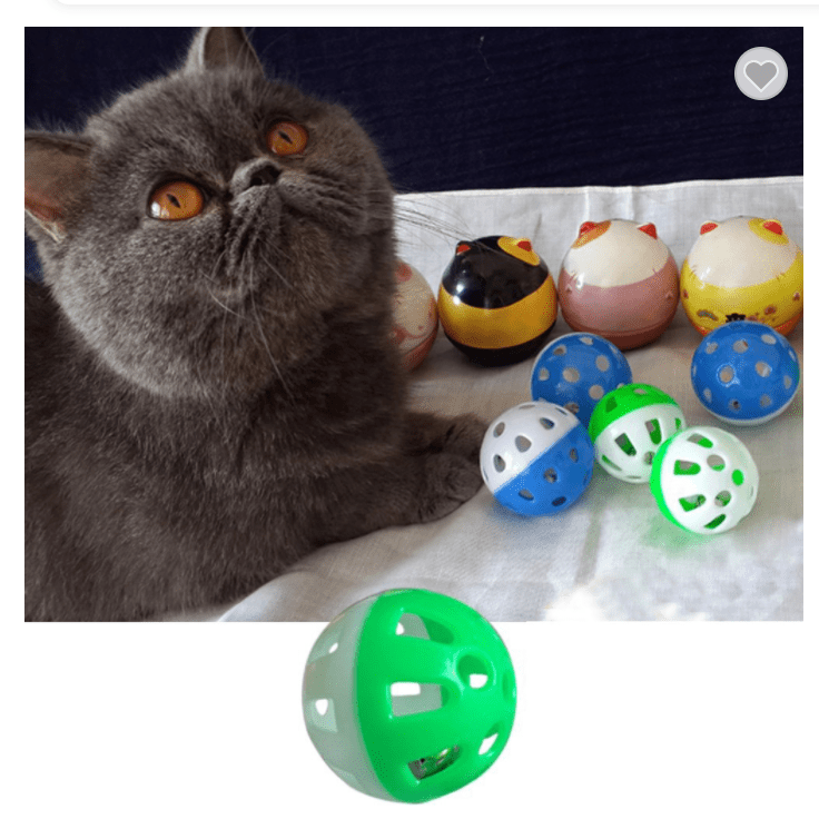 Cat Ball Jingle Balls * 1 -- Cat Toy