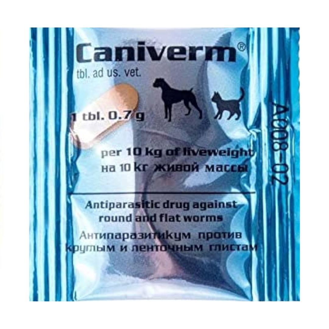 Caniverm Deworming Tablet