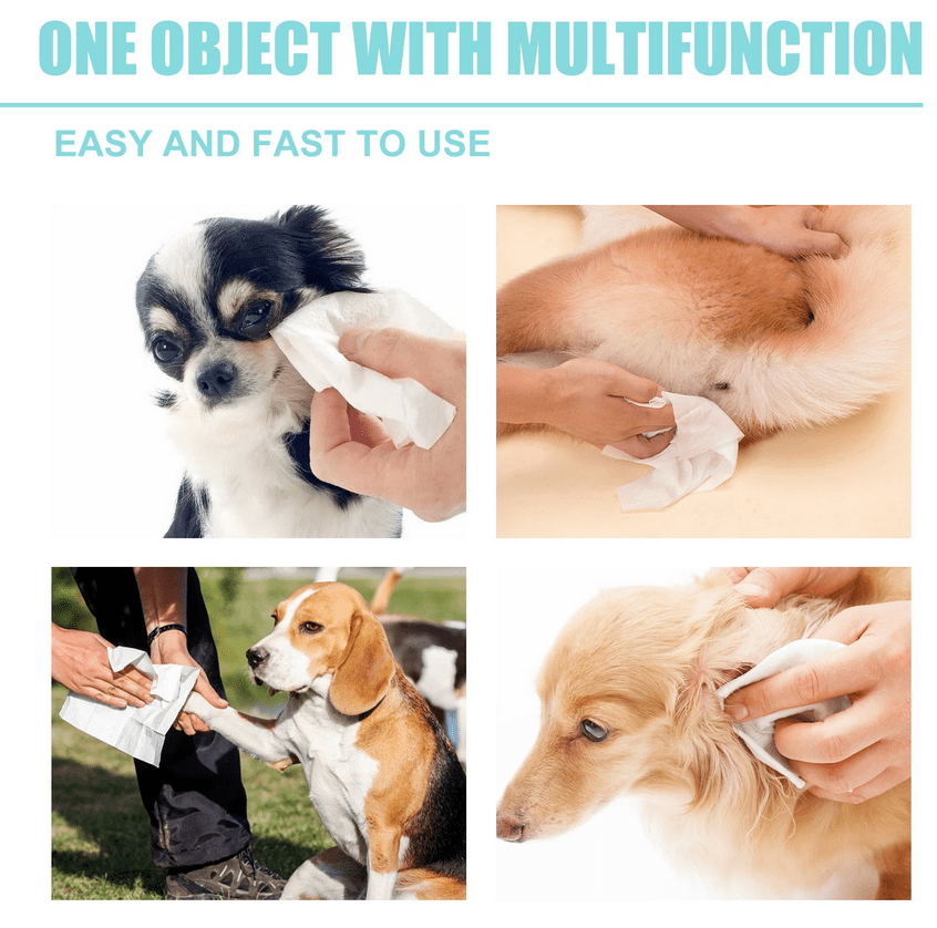 Reflex Care Multi-Purpose Hygienic Cleaning Towels for Cats & Dogs With Free Delivery