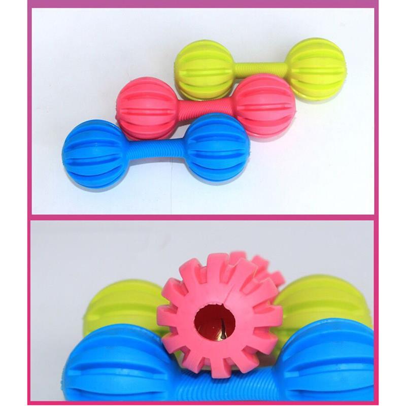 Dog Puppy Dumbbell Teether Toy Bone Puppy Chewing Toy