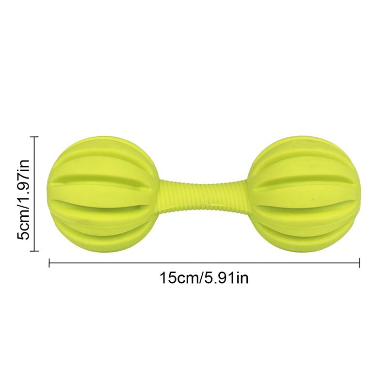Dog Puppy Dumbbell Teether Toy Bone Puppy Chewing Toy