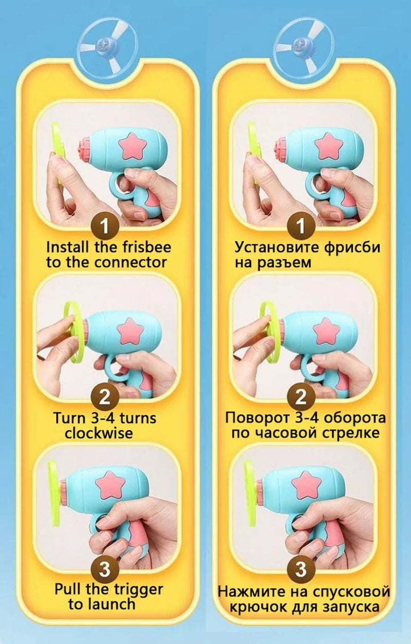 Flying Disc Launcher Toy For Kitten & Cats With Free Delivery