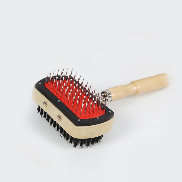 Dual-Purpose Pet Comb Brush Premium Quality