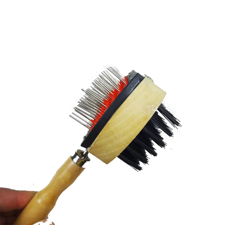 Dual-Purpose Pet Comb Brush Premium Quality