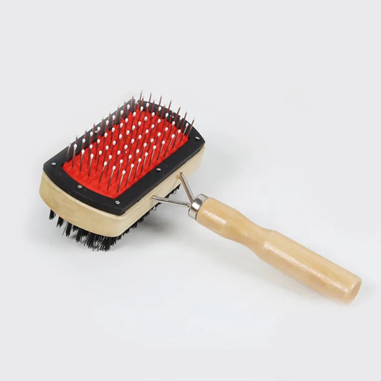 Dual-Purpose Pet Comb Brush Premium Quality