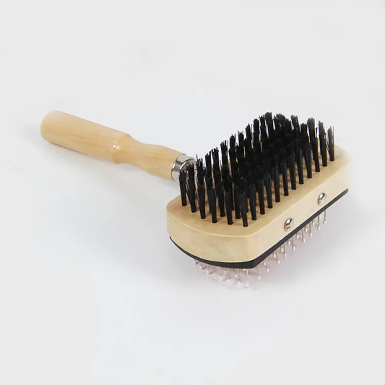 Dual-Purpose Pet Comb Brush Premium Quality