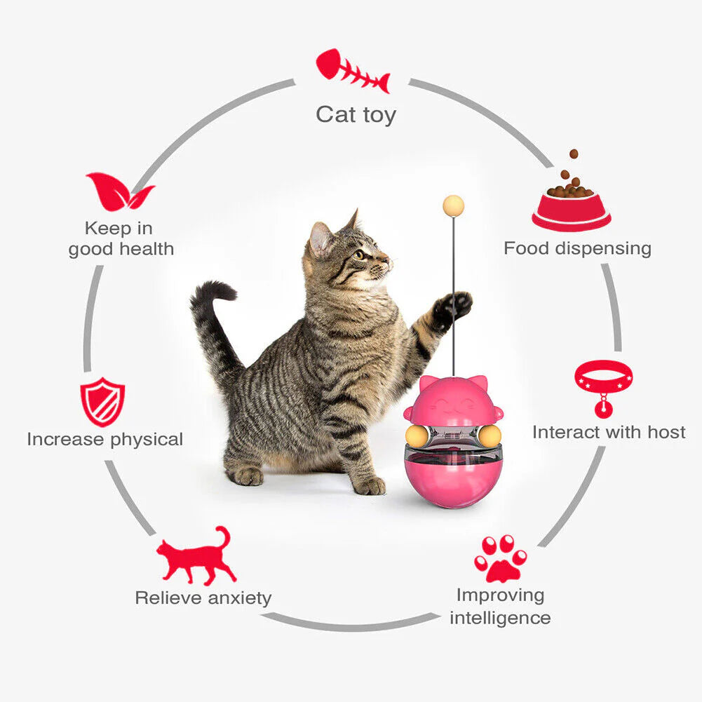 Kitten/Cat Tumbler Treat & Food Dispenser