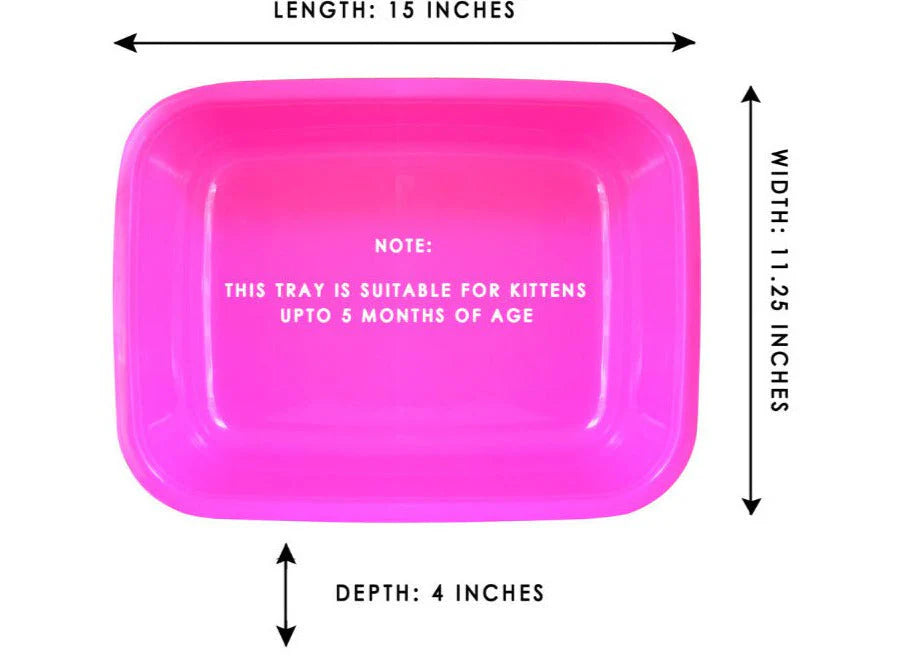 Kitten Litter Tray with Free Scoop