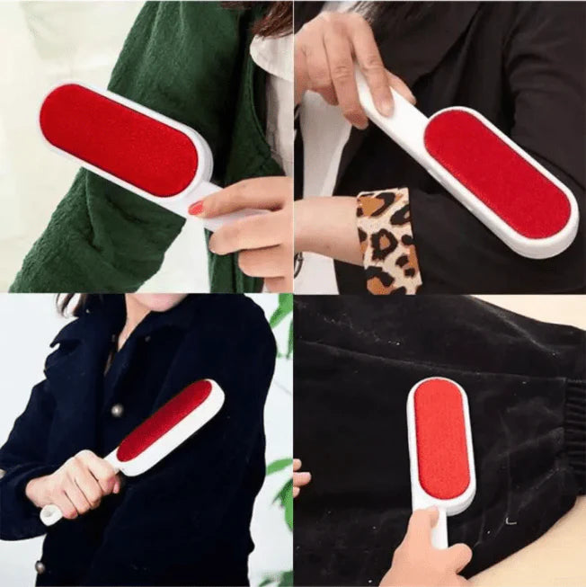 Lint Brush - Reusable for Cat and dog hairs - 2 sided - Hair Remover