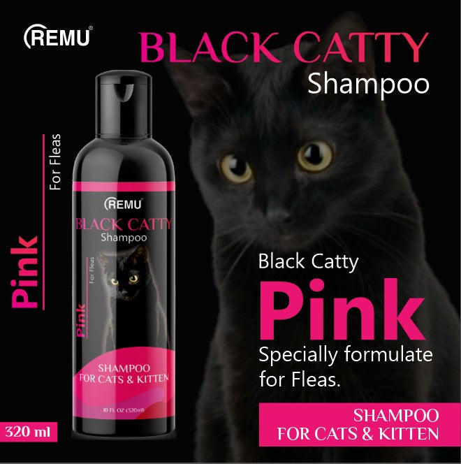 Remu - Black Catty Shampoo - 320ml