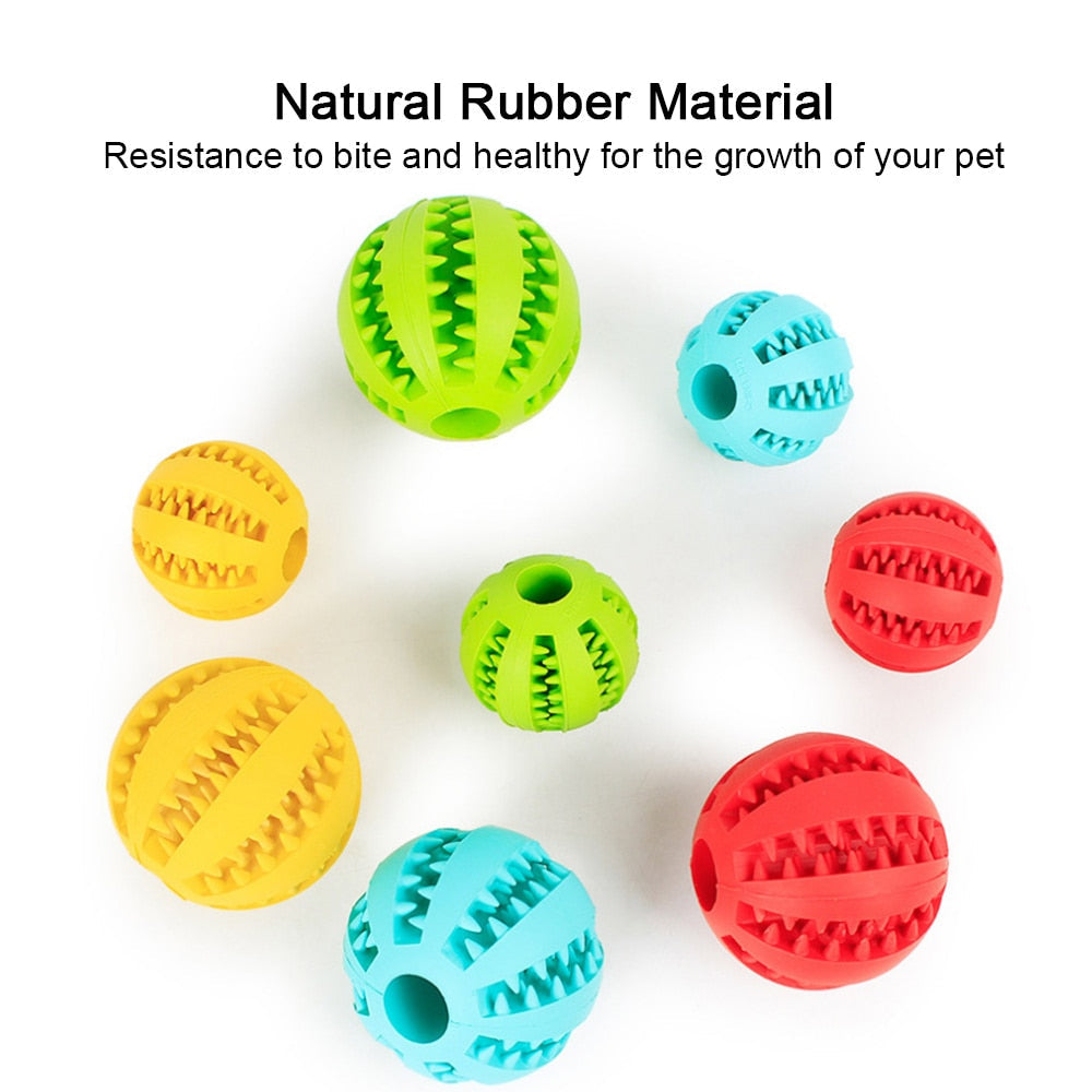 Teeth Cleaning Chew Treat Ball for Puppies and Dogs