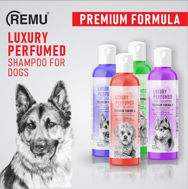 Remu Luxury Perfumed Dog Shampoo