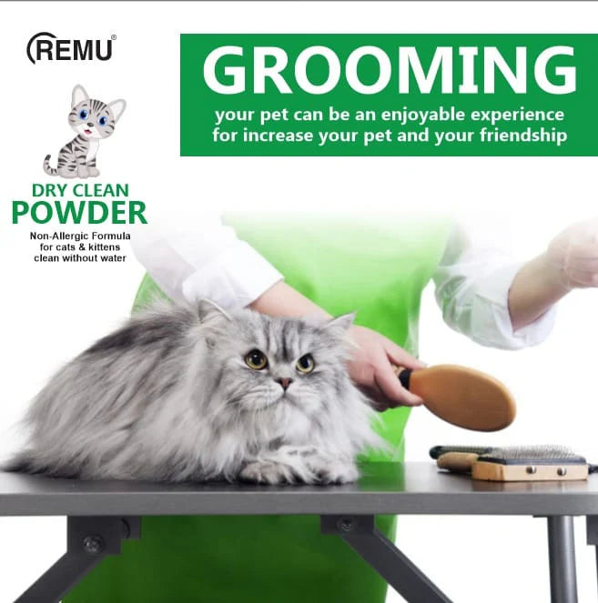 Remu Royal Cat Dry Powder Dry Bath