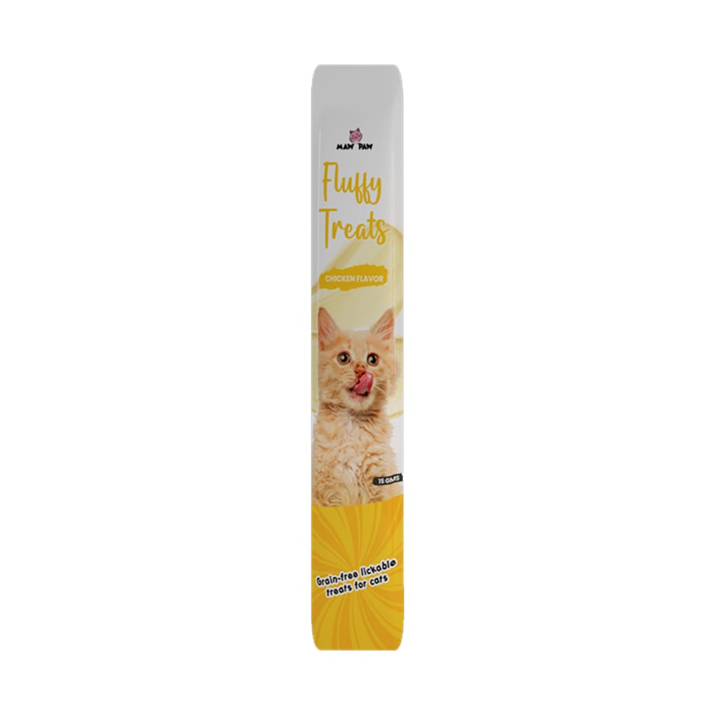 Fluffy Lickable Cat Creamy Treats