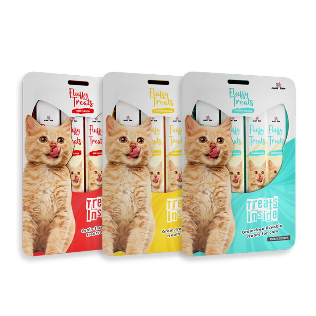 Fluffy Lickable Cat Creamy Treats