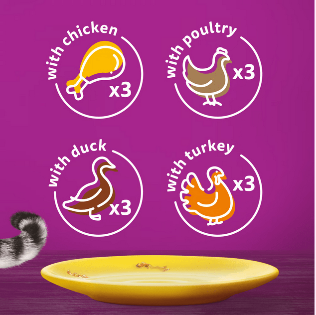 Whiskas Jelly Cat for Senior Cat 7+ years * 1 - 85gm Pouch