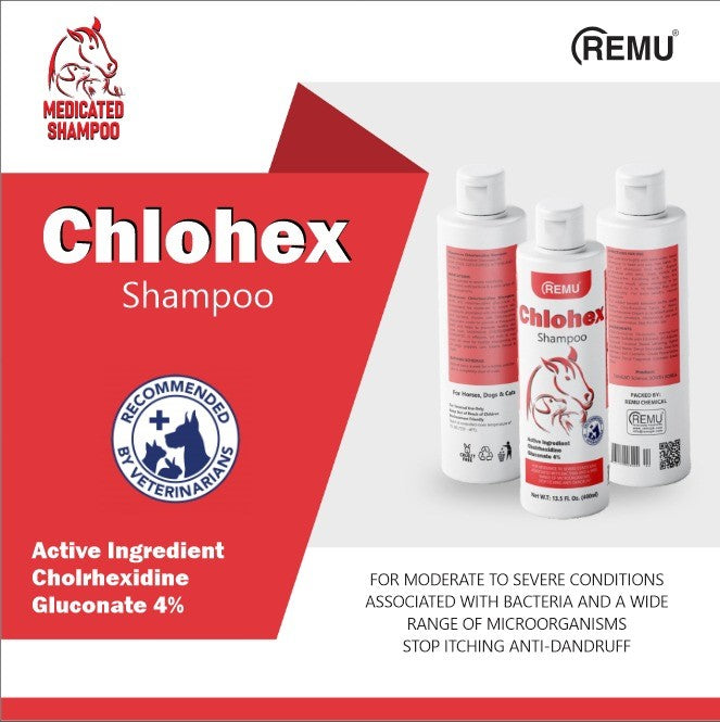 REMU MEDICATED SHAMPOO CHLOHEX 120 ML