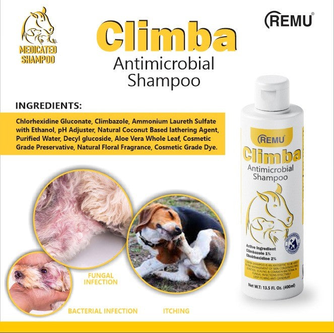 REMU MEDICATED SHAMPOO CLIMBA 120 ML