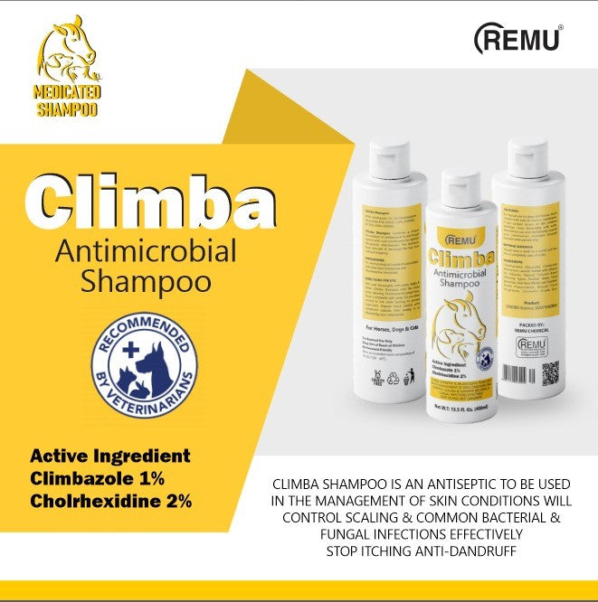 REMU MEDICATED SHAMPOO CLIMBA 120 ML