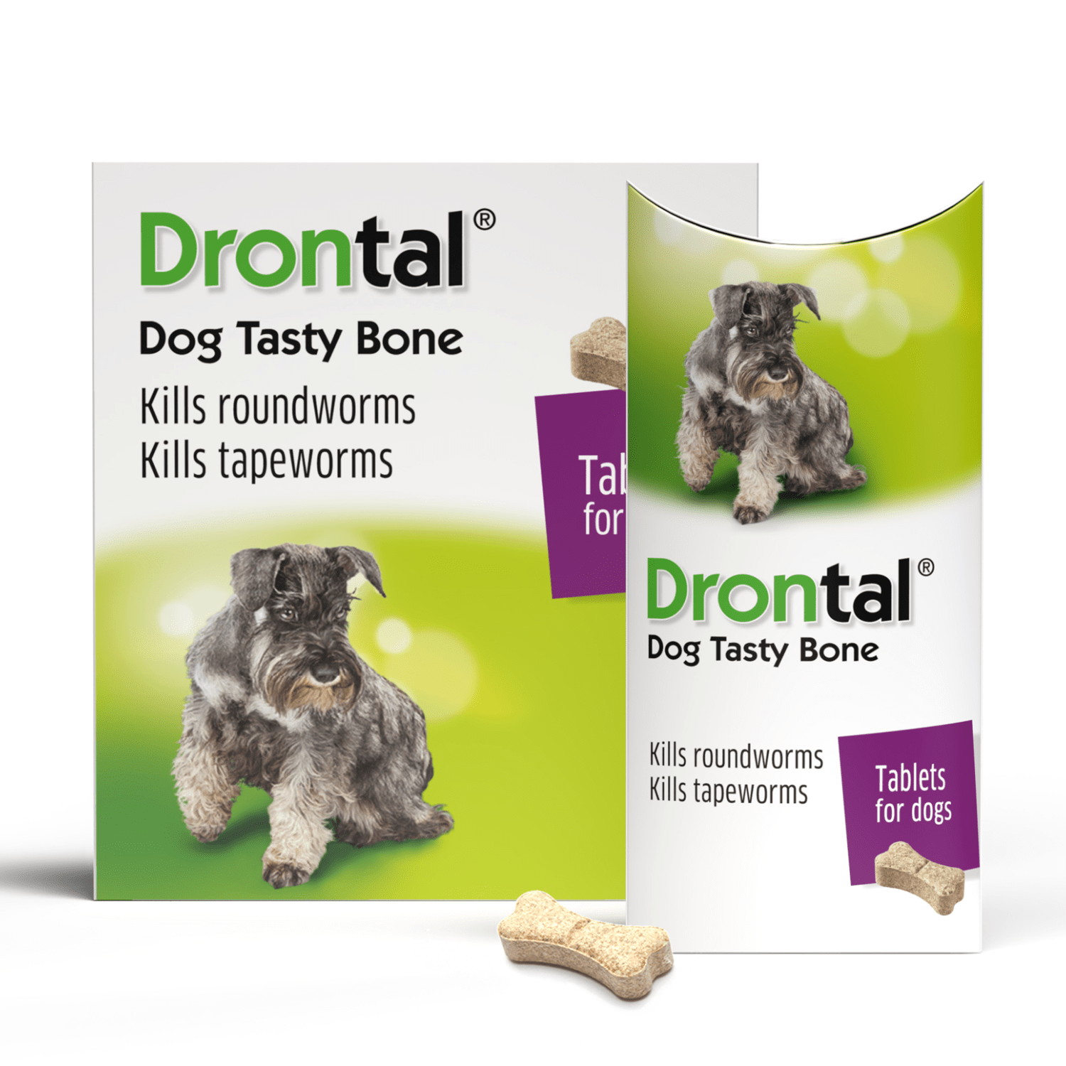 DRONTAL TASTY BONE WORMER TABLETS