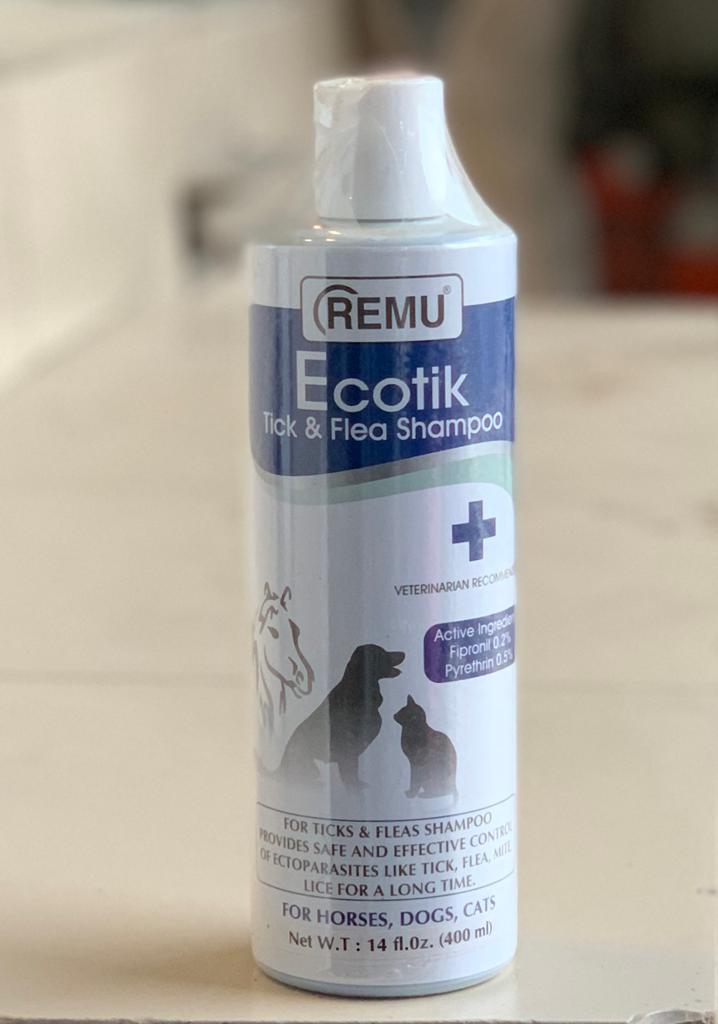 Remu Ecotik Tick & Flea Shampoo 120 ML