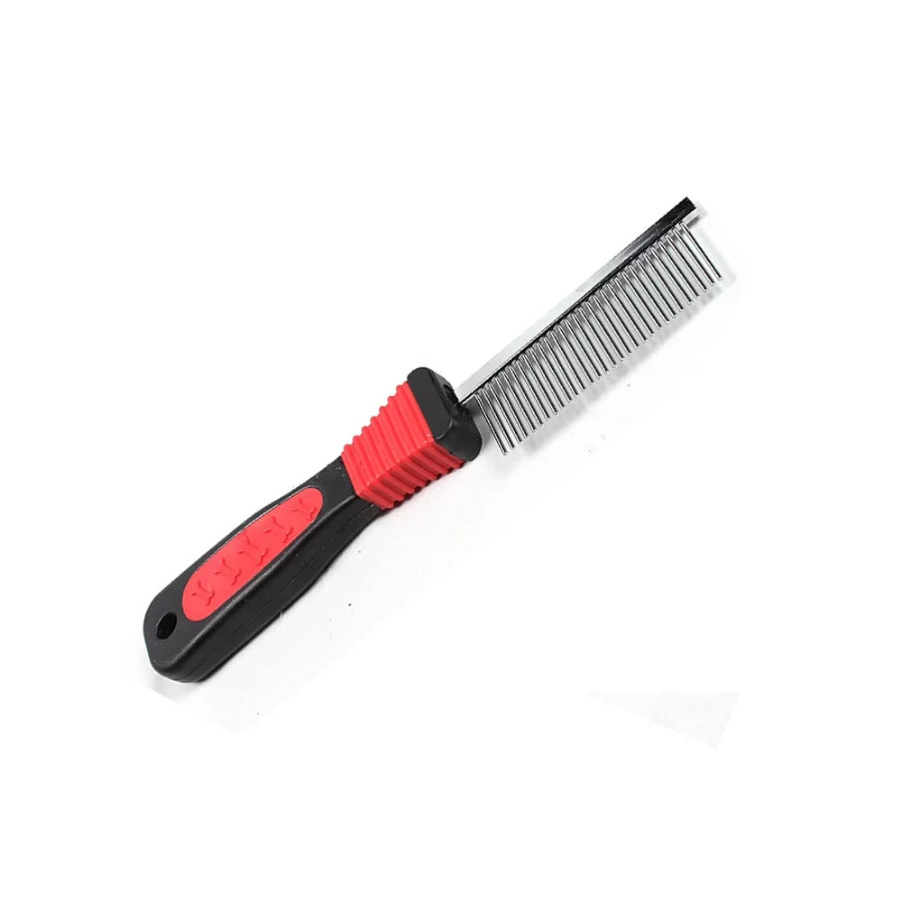 One Sided Stainless Steel Comb for Grooming Small & Large Dogs & Cats