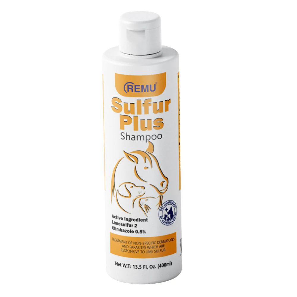 Remu - Sulfur Plus Medicated Shampoo For Cat & Dogs 120 ML