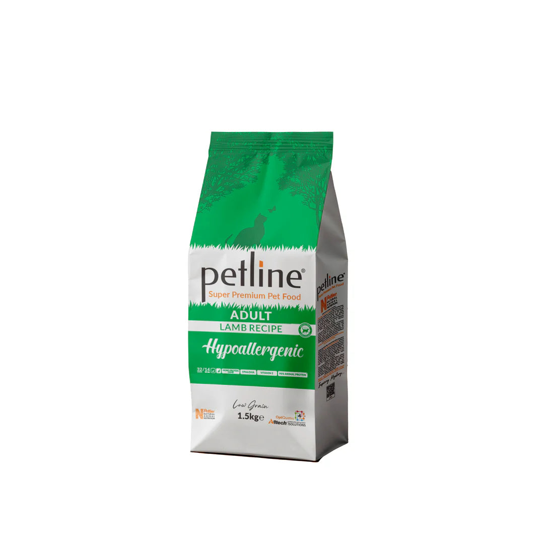 Petline Super Premium Adult LAMB RECIPE HYPOALLERGENIC 1.5 Kg